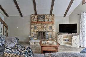 Home with Fire Pit and Game Room, 400ft to Lake!